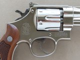 1950 Vintage Smith & Wesson Pre-Model 27 .357 Magnum Revolver w/ 3.5" Barrel
** Handsome Old Nickel Refinish ** SOLD - 3 of 25