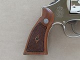 1950 Vintage Smith & Wesson Pre-Model 27 .357 Magnum Revolver w/ 3.5" Barrel
** Handsome Old Nickel Refinish ** SOLD - 2 of 25