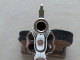 1950 Vintage Smith & Wesson Pre-Model 27 .357 Magnum Revolver w/ 3.5" Barrel
** Handsome Old Nickel Refinish ** SOLD - 13 of 25
