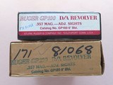1989 Vintage Ruger Model GP100 .357 Magnum Revolver w/ Original Boxes, Manual, Etc.
** Handsome Ruger w/ Discontinued 6" Standard Barrel ** SO - 3 of 25