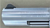 RUGER GP100 MANUFACTURED IN 1989 STAINLESS STEEL 4 INCH TARGET BARREL BOX, SHIPPING SLEEVE AND PAPERWORK SOLD - 8 of 21