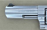 RUGER GP100 MANUFACTURED IN 1989 STAINLESS STEEL 4 INCH TARGET BARREL BOX, SHIPPING SLEEVE AND PAPERWORK SOLD - 7 of 21