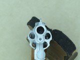 1982 Smith & Wesson Model 60 Stainless Chiefs Special .38 Spl. Revolver w/ Original Box, Etc. * Appears Unfired! * - 19 of 25