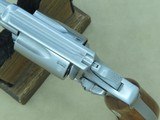 1982 Smith & Wesson Model 60 Stainless Chiefs Special .38 Spl. Revolver w/ Original Box, Etc. * Appears Unfired! * - 13 of 25