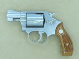 1982 Smith & Wesson Model 60 Stainless Chiefs Special .38 Spl. Revolver w/ Original Box, Etc. * Appears Unfired! * - 3 of 25