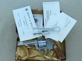 1978 Vintage 4" Smith & Wesson Model 63 .22 Caliber Revolver w/ Original Box, Etc.
* Beautiful All-Original Kit Gun * SOLD - 25 of 25