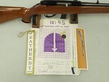 1984-88 Vintage Weatherby Mark XXII .22 LR Rifle w/ Box, Test Target, Tags, Etc.
* Superb Condition * SOLD - 3 of 25