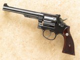 Smith & Wesson K22 Masterpiece, Pre-Model 17, Cal. .22 LR, 1952 Vintage, 6 Inch Pinned Barrel**SOLD** - 1 of 9