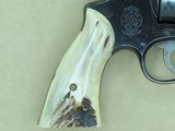 1954-55 Vintage Smith & Wesson Pre-Model 27 .357 Magnum Revolver w/ Custom Stag Grips & 3.5" Barrel
** Handsome & Classy Original! ** SOLD - 2 of 25