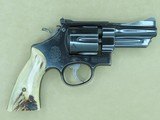 1954-55 Vintage Smith & Wesson Pre-Model 27 .357 Magnum Revolver w/ Custom Stag Grips & 3.5" Barrel
** Handsome & Classy Original! ** SOLD - 1 of 25