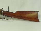 1913 Vintage Winchester Model 1892 Rifle in .44-40 Caliber w/ Vintage Lyman Sights
** All-Original and Handsome Winchester ** SOLD - 7 of 25