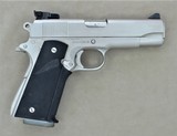 COLT COMBAT COMMANDER SATIN NICKLE FINISH MANUFACTURED IN 1977 .45 ACP - 6 of 16