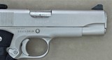COLT COMBAT COMMANDER SATIN NICKLE FINISH MANUFACTURED IN 1977 .45 ACP - 10 of 16