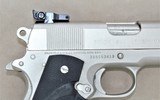 COLT COMBAT COMMANDER SATIN NICKLE FINISH MANUFACTURED IN 1977 .45 ACP - 9 of 16