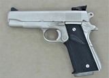 COLT COMBAT COMMANDER SATIN NICKLE FINISH MANUFACTURED IN 1977 .45 ACP - 1 of 16