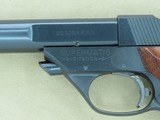 1968-1981 Vintage High Standard Model 107 Military Supermatic Citation .22 Pistol
** MINT Example! **SALE PENDING** - 4 of 25