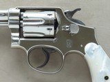 1918
Vintage Smith & Wesson Military & Police Model .38 Special Revolver w/ Pearl Grips - 3 of 25