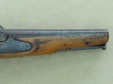 Antique Custom-Made Damascus Double Barrel .50 Caliber Percussion Pistol
*Unmarked & Likely European in Origin **SOLD** - 8 of 25