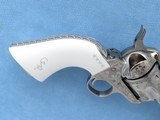 Cimarron General George Patton Laser-Engraved Frontier Single Action Revolver, Cal. .45 LC, NOS - 5 of 11