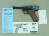 Circa 1975 Vintage Stoeger .22 Caliber Luger w/ Box, Manual, Warranty Card, Etc.
** Exceptional Condition ** SOLD - 3 of 25