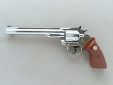1980 Colt Trooper Mk.III .22 LR Revolver w/ 8" Barrel & Nickel Finish
** BEAUTIFUL All-Original Example! ** - 1 of 24
