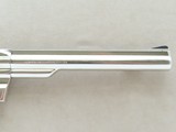 1980 Colt Trooper Mk.III .22 LR Revolver w/ 8" Barrel & Nickel Finish
** BEAUTIFUL All-Original Example! ** - 10 of 24