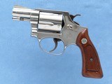 Smith & Wesson Model 36 Chiefs Special, Cal. .38 Special, Nickel, 2 Inch Barrel, Square Butt SOLD - 1 of 10