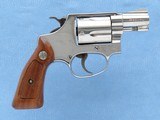 Smith & Wesson Model 36 Chiefs Special, Cal. .38 Special, Nickel, 2 Inch Barrel, Square Butt SOLD - 2 of 10