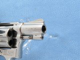 Smith & Wesson Model 36 Chiefs Special, Cal. .38 Special, Nickel, 2 Inch Barrel, Square Butt SOLD - 7 of 10