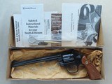 1981 Vintage Smith & Wesson Model 17-4 .22 LR Revolver Original Box, Manual, Tool Kit, Etc.
** Handsome Lightly-Used Example ** SOLD - 25 of 25