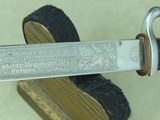 WW2 German E&F Horster Single-Etched Dress Bayonet from 1st Panzer Regiment
** All-Original & Historically Important Dress Bayonet * - 22 of 25