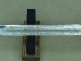 WW2 German E&F Horster Single-Etched Dress Bayonet from 1st Panzer Regiment
** All-Original & Historically Important Dress Bayonet * - 25 of 25
