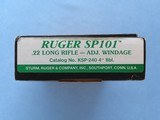 Ruger SP101, Cal. .22 LR, 4 Inch Barrel SOLD - 9 of 10