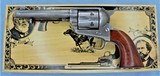 CIMARRON ARMS SAA - MOD P WITH MATCHING BOX MANUFACTURED BY UBERTI ANTIQUE FINISH 45 COLT - 1 of 17