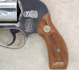 **SOLD** 1982 Vintage Smith & Wesson Model 38 chambered in .38 Special w/ 2" Barrel ** Factory Nickel ** **SOLD** - 2 of 23