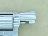 1972 Vintage Smith & Wesson Model 60 Stainless Chief's Special .38 Special Revolver w/ Original Box, Manual, Etc. SALE PENDING - 11 of 24