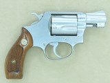 1972 Vintage Smith & Wesson Model 60 Stainless Chief's Special .38 Special Revolver w/ Original Box, Manual, Etc. SALE PENDING - 8 of 24