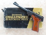 Browning Challenger II Pistol, Cal. .22 LR, 6 3/4 Inch Barrel - 1 of 13