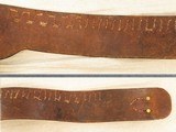 1919-1950 Vintage H. H. Heiser Belt and
Holster Rig, Black Leather and Tooled, Fits Colt SAA 7 1/2 Inch Barrel - 11 of 11