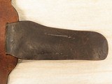 1919-1950 Vintage H. H. Heiser Belt and
Holster Rig, Black Leather and Tooled, Fits Colt SAA 7 1/2 Inch Barrel - 10 of 11