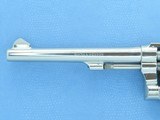 1964 Vintage Nickel 6" Smith & Wesson Military & Police Model 10-5 .38 Special Revolver w/ Antique Bone Grips
** Spectacular M&P Model! ** SOLD - 8 of 24