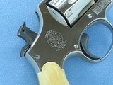 1964 Vintage Nickel 6" Smith & Wesson Military & Police Model 10-5 .38 Special Revolver w/ Antique Bone Grips
** Spectacular M&P Model! ** SOLD - 24 of 24
