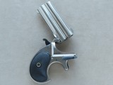 1890-1898 Antique Remington Model 85 Double Deringer in .41 Rimfire
** Spectacular All-Original Slant Line w/ MINT Bore! ** - 16 of 25