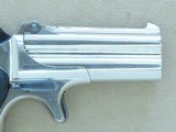 1890-1898 Antique Remington Model 85 Double Deringer in .41 Rimfire
** Spectacular All-Original Slant Line w/ MINT Bore! ** - 9 of 25