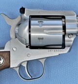 RUGER NEW MODEL BLACKHAWK STAINLESS IN .357 MAG WITH BOX AND PAPERWORK SOLD - 9 of 18