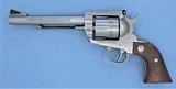 RUGER NEW MODEL BLACKHAWK STAINLESS IN .357 MAG WITH BOX AND PAPERWORK SOLD - 3 of 18
