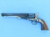 1965 Vintage Factory Grade "C" Engraved Replica Arms Model 1861 Colt Navy .36 Caliber Revolver
** Absolutely Spectacular & UNFIRED! ** - 1 of 25