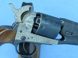 1965 Vintage Factory Grade "C" Engraved Replica Arms Model 1861 Colt Navy .36 Caliber Revolver
** Absolutely Spectacular & UNFIRED! ** - 25 of 25
