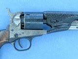1965 Vintage Factory Grade "C" Engraved Replica Arms Model 1861 Colt Navy .36 Caliber Revolver
** Absolutely Spectacular & UNFIRED! ** - 7 of 25