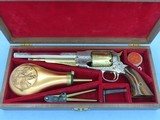 1973 Vintage Factory Engraved & Cased .44 Cal. Navy Arms Remington 1858 New Model Army Revolver w/ Fitted Case & Accessories
** UNFIRED & Mint! ** - 1 of 25